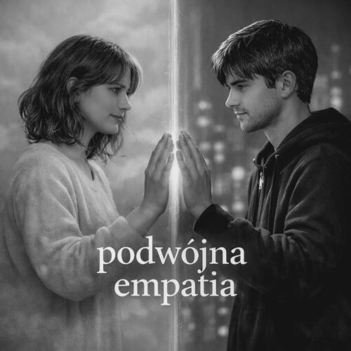 Grafika przedstawiająca zjawisko podwójnej empatii (Double Empathy Problem) w relacji pary neuro-mieszanej